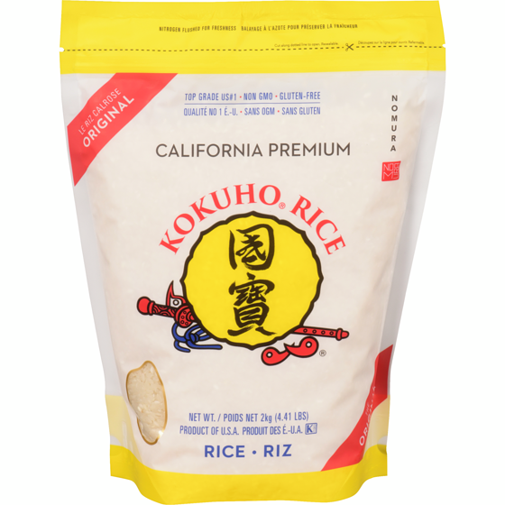 Kokuho Rice 2 kg, $0.50/100g
