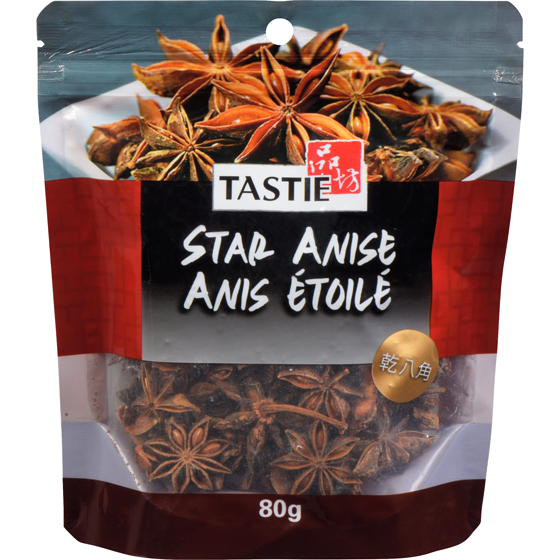 Tastie Anis étoilé 80 g, 6,25 $/100g
