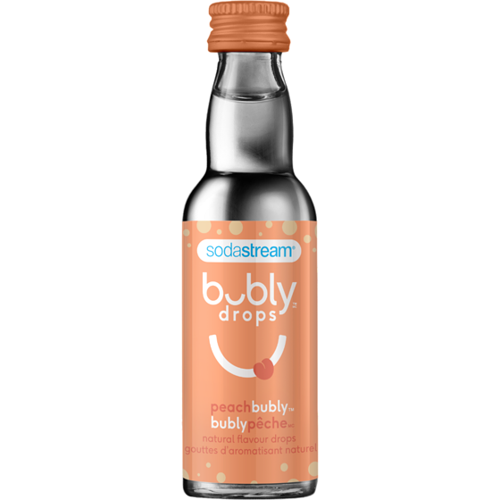 sodastream bubly drops Peach 1 ea, $7.00/1ea