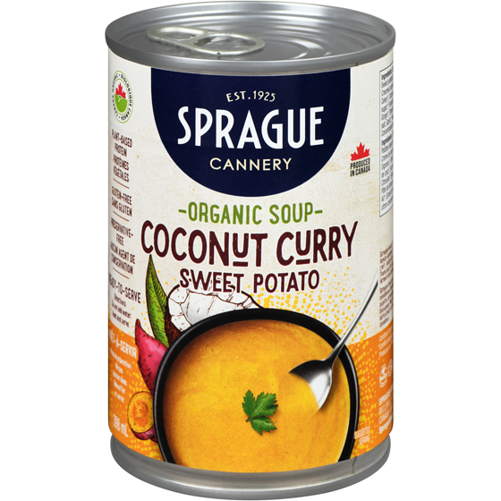 Sprague Coconut Curry Sweet Potato Organic Soup 398 ml, $1.00/100ml