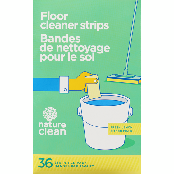 Nature Clean Floor Cleaner Strips Fresh Lemon 1 ea, $9.99/1ea