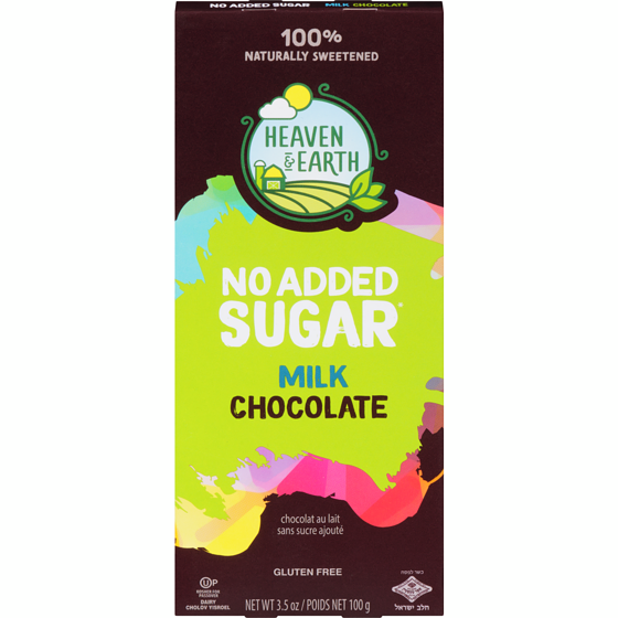 Heaven & Earth Milk Chocolate 99 g, $8.07/100g