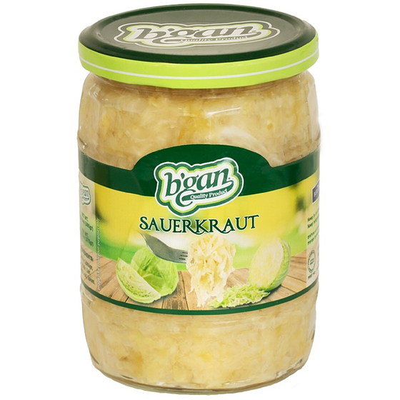 B'gan Sauerkraut 539 g, $1.48/100g