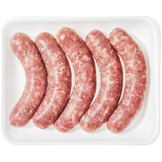 null Mild Italan Style Pork Sausage Family Size $17.61/1kg $7.99/1lb