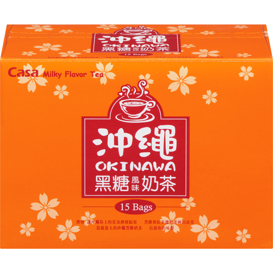 Casa Milky Flavor Tea Okinawa 375 g, $2.13/100g