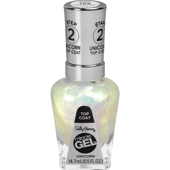 Sally Hansen Miracle gel 106 étape 2 unicorn top coat 14.7 ml, 88,37 $/100ml
