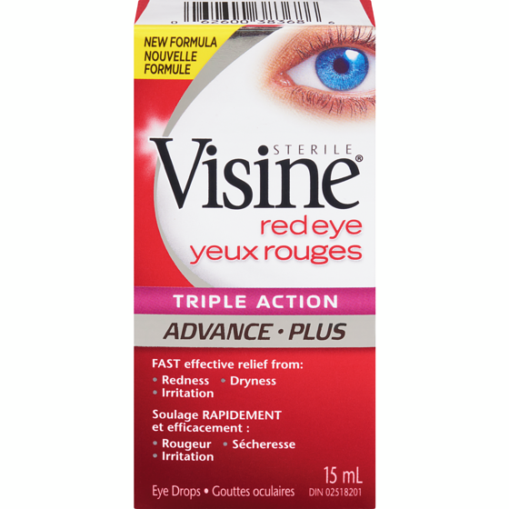 Visine Triple Action Eye Drops 15 ml, $76.60/100ml