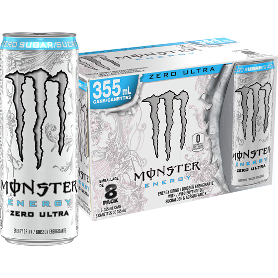 Monster Energy Zero Ultra 8x355.0 ml, $0.81/100ml