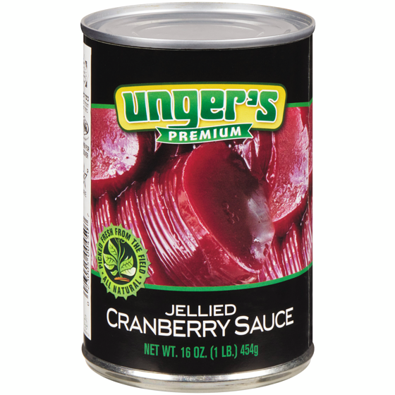 Unger Jellied Cranberry Sauce 454 g, $1.21/100g