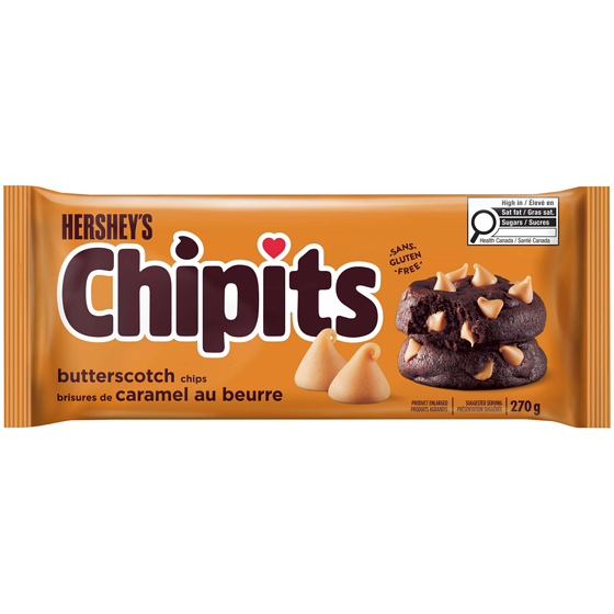 Hershey’s Brisures De Caramel Au Beurre Hershey'S Chipits 270 g, 2,59 $/100g