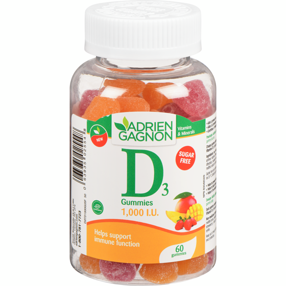 Sante Naturelle D3 Gummies 1,000 I.U. 60 ea, $0.33/1ea