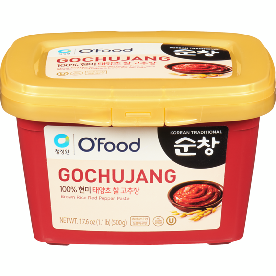 O Food Pâte de piment fort 500 g, 1,30 $/100g