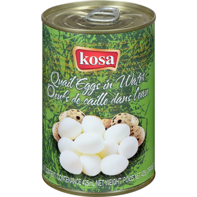 Kosa Quail Eggs In Water 425 g, $1.01/100g