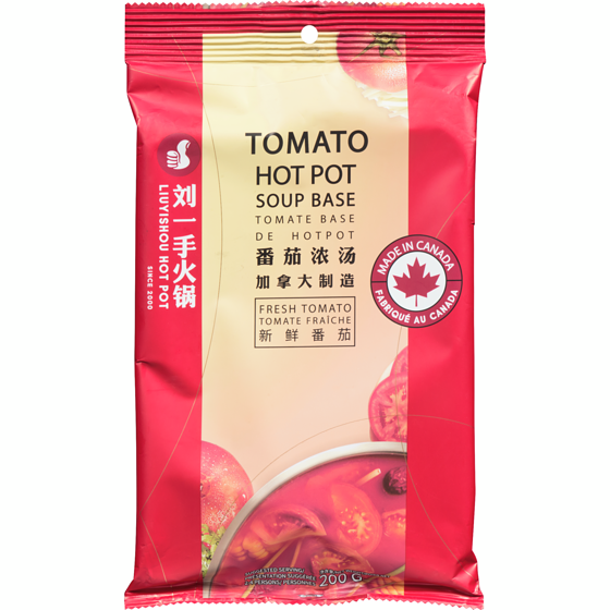 Liuyishou Hot Pot Hot Pot Condiment - Tomato 200 g, $3.00/100g