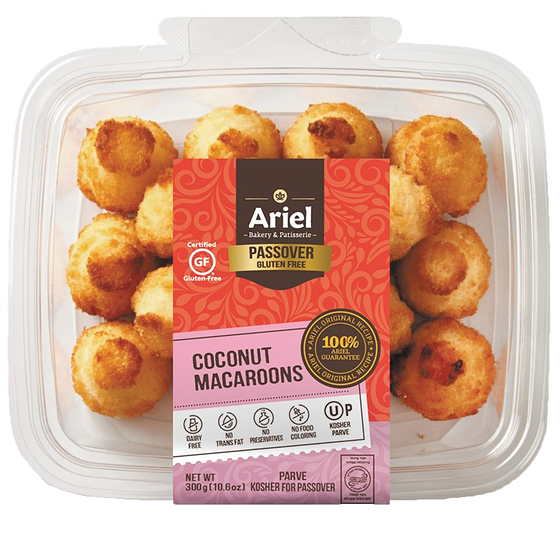 Ariel Coconut Coated Macaroons 300 g, $2.00/100g
