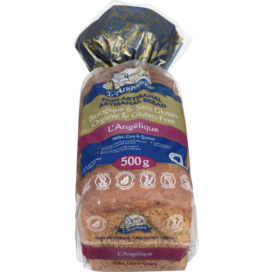 L Angelique  White Bread 500 g, $2.30/100g