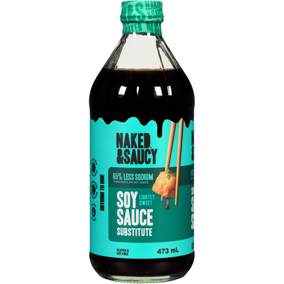 Naked Coconuts Gluten Free & Soy Free Sauce Organic Soy Sauce Substitute 473 ml, $2.53/100ml