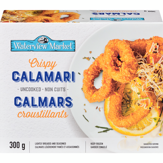 Waterview Market Crispy Calamari 300 g, $2.17/100g