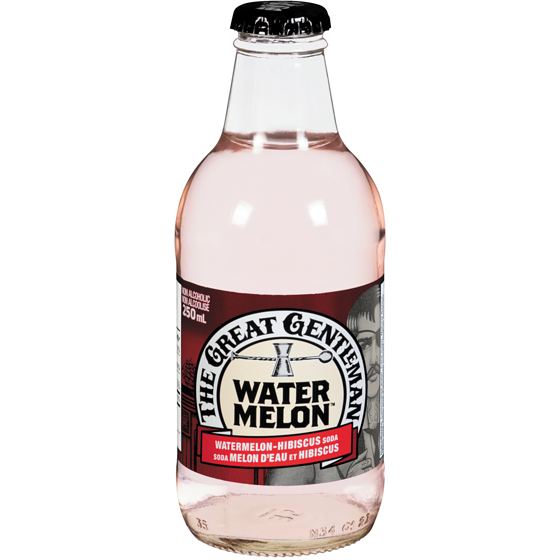 The Great Gentleman Water Melon Watermelon Hibiscus Soda 250 ml, $0.72/100ml
