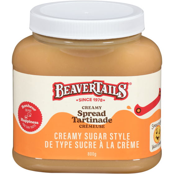BeaverTails Qdc Beavertails Crmy Sug Spd 800 g, $0.87/100g