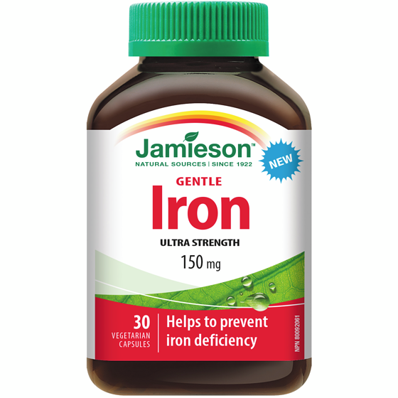 Jamieson Gentle Iron Ultra Strength 30 ea, $0.70/1ea