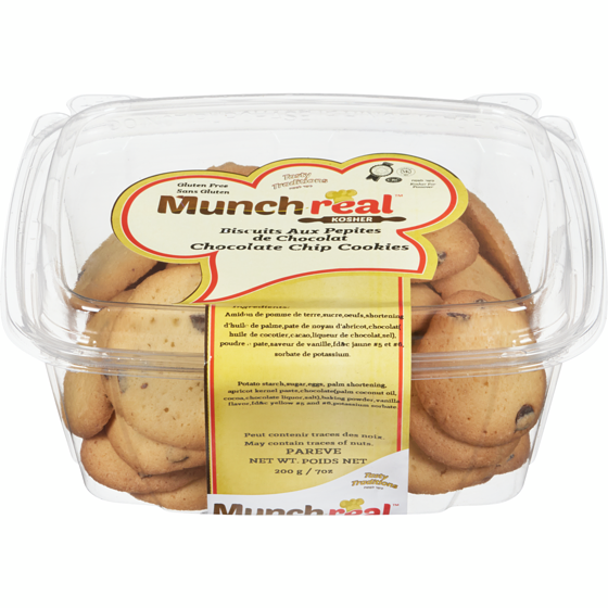 Munch Real Chocolate Chip Cookies 283 g, $4.24/100g