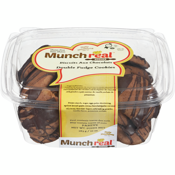 Munch Real Double Fudge Cookies 283 g, $4.24/100g