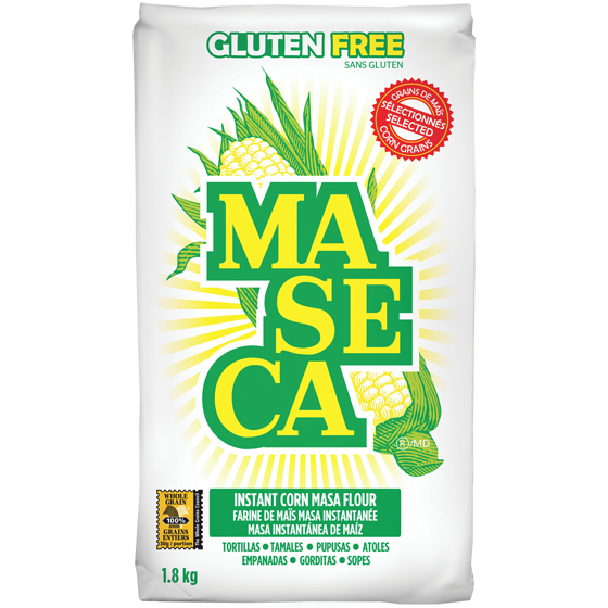 Maseca Instant Corn Masa Flour Gluten Free 1.8 kg, $0.50/100g