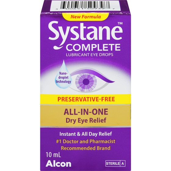 Systane Complete Lubricant Eye Drops 10 ml, $214.90/100ml