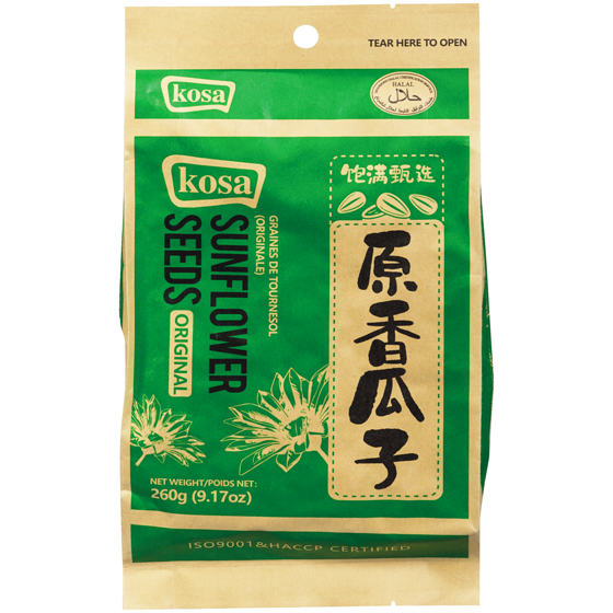 Kosa Sunflower Seeds Original Flavor 260 g, $1.15/100g