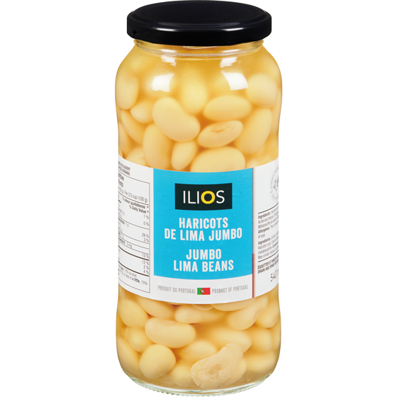 Ilios Jumbo Lima Beans 540 ml, $0.55/100ml