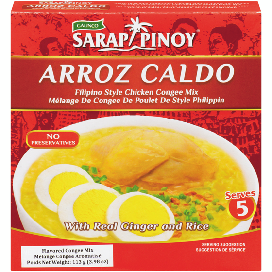 Sarap Pinoy Filipino Style Chicken Congee Mix Arroz Caldo 113 g, $2.20/100g