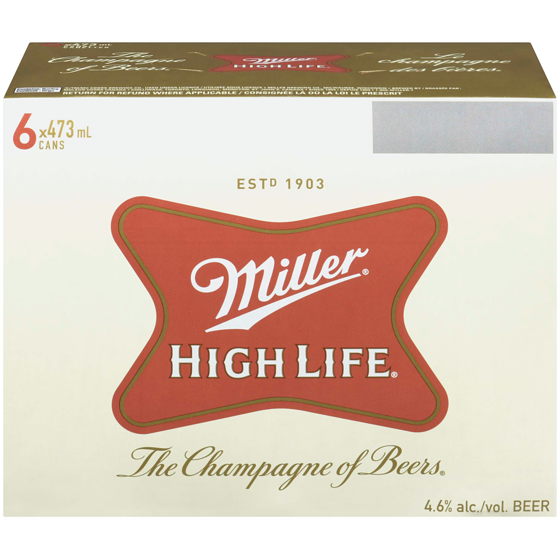 Miller Beer (ID required at pick-up) 6x473.0 ml, $3.11/100ml