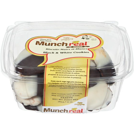 Munch Real Black & White Cookies 283 g, $4.59/100g
