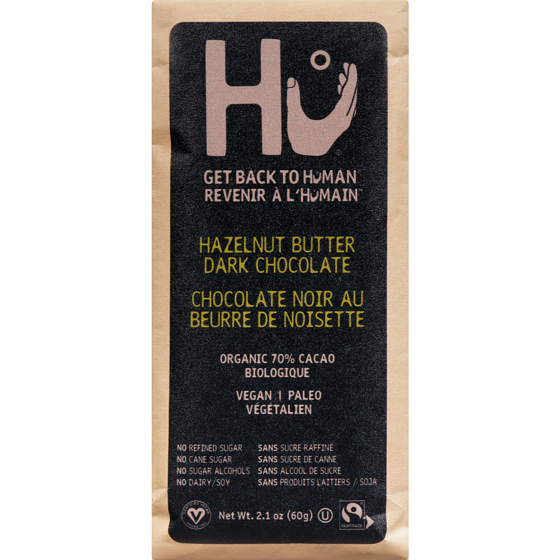 HU Hazelnut Butter Dark Chocolate 60 g, $14.98/100g