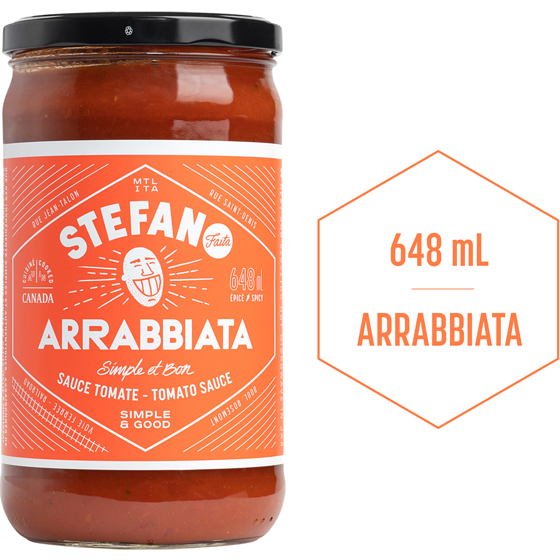 Stefano Faita Arrabbiata Tomato Pasta Sauce 648 ml, $1.23/100ml