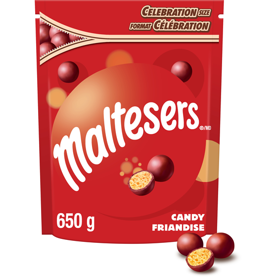Maltesers Milk Chocolate Candy Bites, Sharing Bag 650 g, $2.15/100g