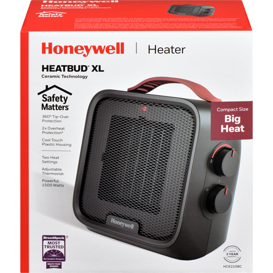 Honeywell Heatbud XL Heater Ceramic Technology 1 ea, $79.00/1ea