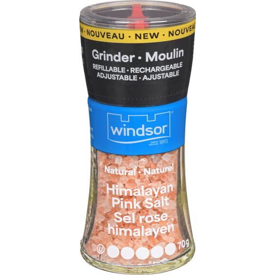 Windsor Sel rose himalayen moulin 70 g, 6,84 $/100g