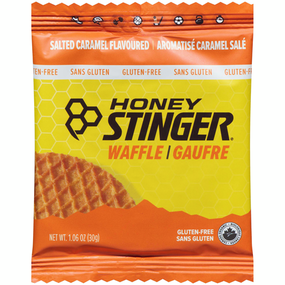 Honey Stinger Waffle Biscuit Organic Salted Caramel Flavoured 30.05 g, $6.66/100g