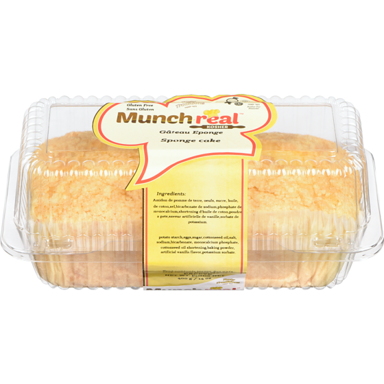 Munch Real Sponge Cake 397 g, $3.52/100g