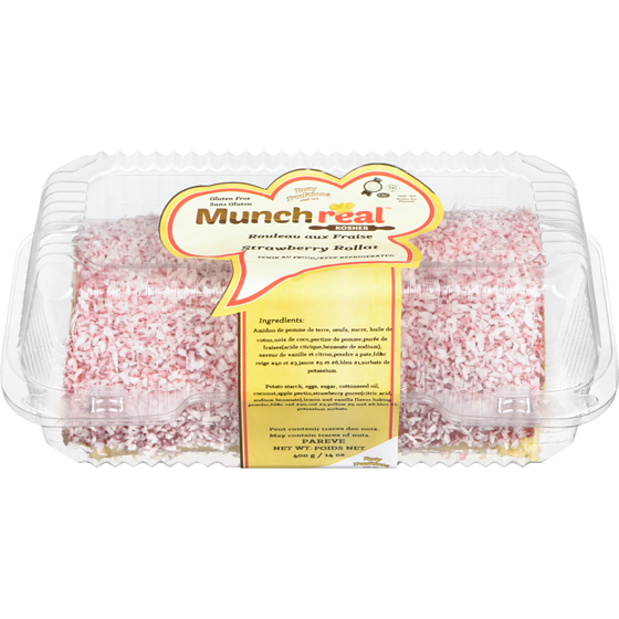 Munch Real Strawberry Rollat 395 g, $2.74/100g
