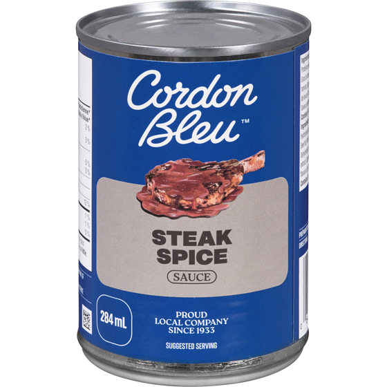 Cordon Bleu Sauce Steak Spice 284 ml, $0.81/100ml