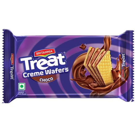 Britannia Treat Wafers Chocolate 150 g, $1.19/100g