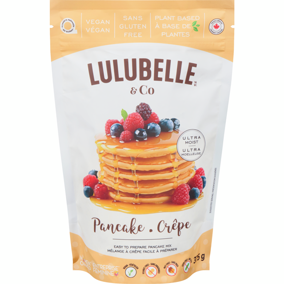 Lulubelle & Co Gluten-Free Pancake Mix 375 g, $2.40/100g