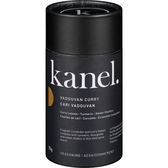 Kanel Curry Vadouvan 70 g, 17,13 $/100g