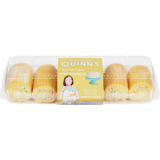 Baxters Swiss Rolls Birthday Cake 6x67.0 g, $1.74/100g