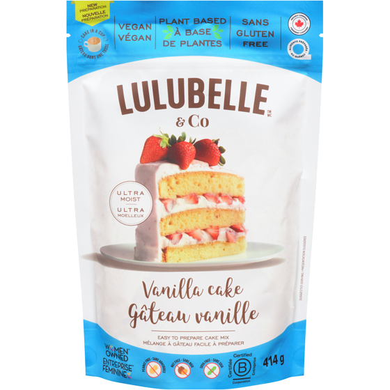 Lulubelle & Co Lubl Gf Vanilla Cake Mix 414 g, $2.05/100g