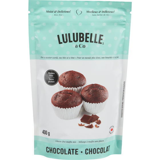 Lulubelle & Co Gluten-Free Muffin Mix Chocolate 400 g, $2.13/100g