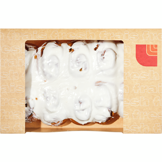 null Cinnamon Buns with Danish Icing, 10 Pack 731 g, $0.89/100g